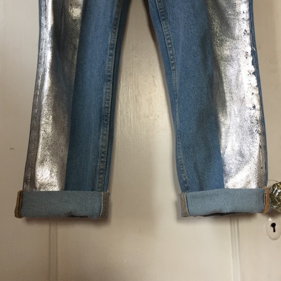 H&M silver lines jeans - Picture 4 of 5